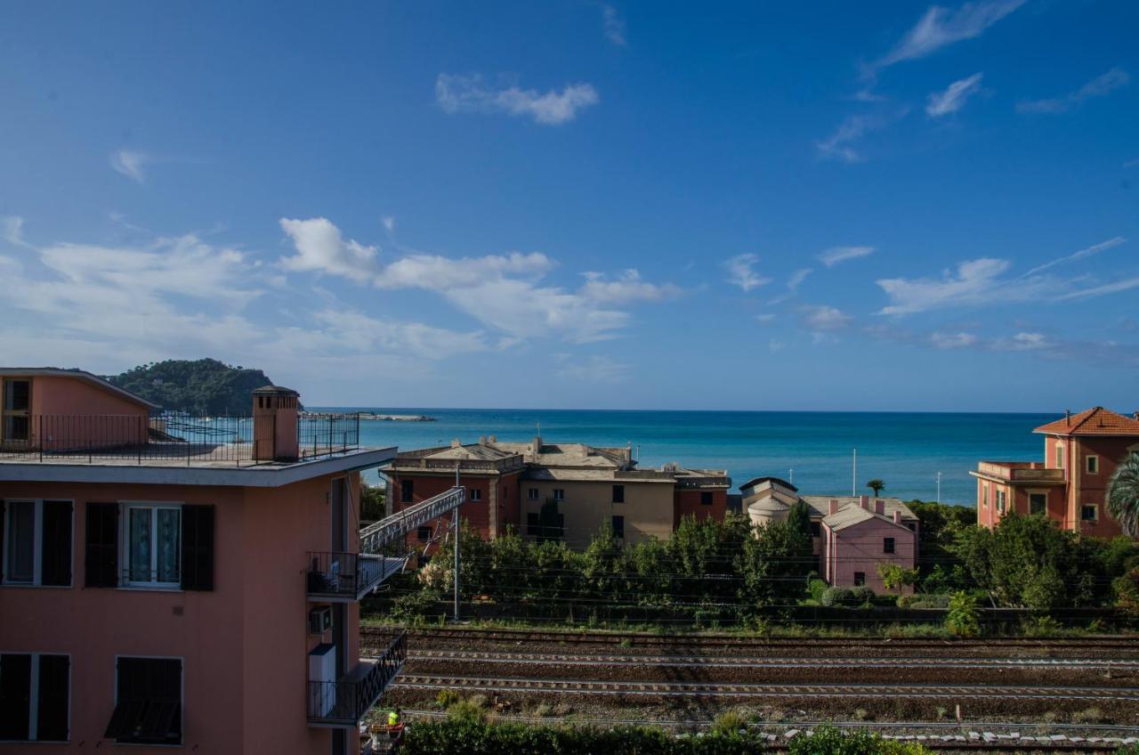 Ferienwohnung 009 - Attico Sant'Anna Vista Mare 150M Dalla Spiaggia Con Terrazza Privata Sestri Levante Exterior foto